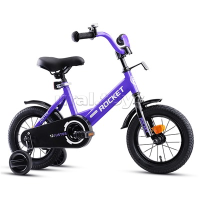 Велосипед 12" Rocket Juster, цвет фиолетовый