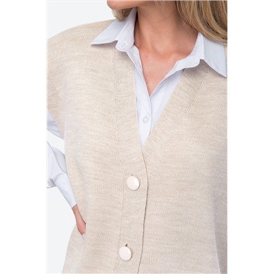 Женский вязаный жилет Happyfox