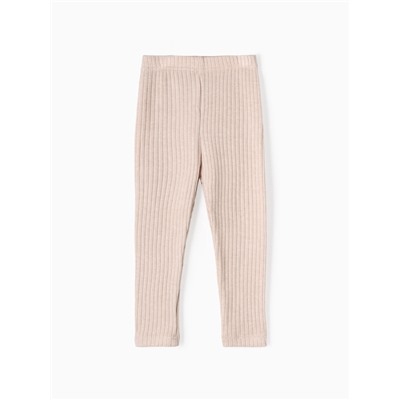 Легинсы (лосины) детские KAFTAN, рост 140 см, бежевые