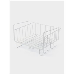 Корзина подвесная Доляна, 29×25×19.5 см, белая