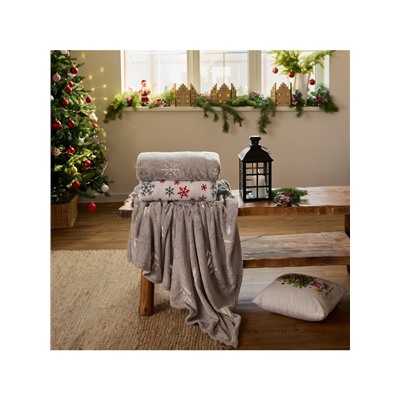 Плед светящийся в темноте «Этель. Twigs», 150×200 см, корал-флис