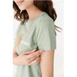 Футболка 8185 (Оливковый)