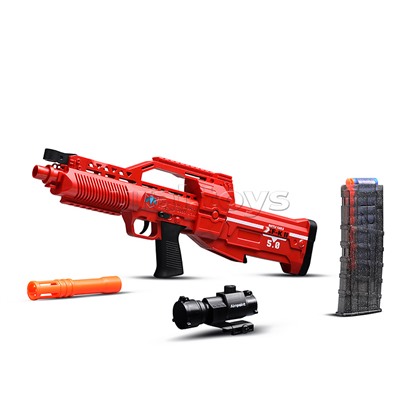 Автомат "Налёт" с мягкими полимерными пулями, в коробке