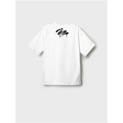 Фуфайка трикотажная для девочек (футболка)