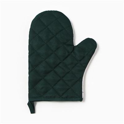 Варежка-прихватка «Алоэ вера», 20×27 см,100% п/э