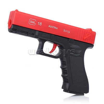 Пистолет "Меткий стрелок" с полимерными и водными пулями, в пакете