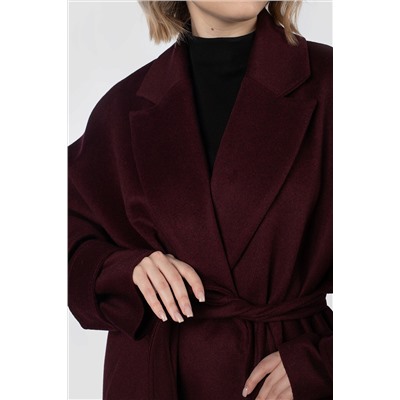 01-12144 Пальто женское демисезонное (пояс)