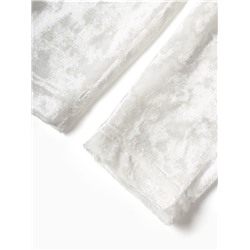 Лосины Крошка Я «Бархат», рост 92-98 см, белые