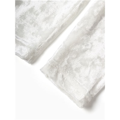 Лосины Крошка Я «Бархат», рост 92-98 см, белые