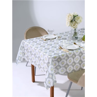 Скатерть «Доляна» Gray diamonds, 145×110 см