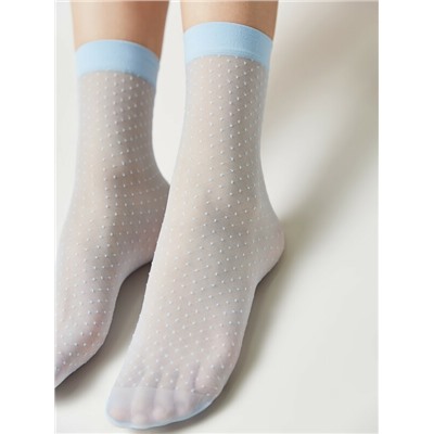 Полиамидные CONTE FANTASY 20 Носки в горошек