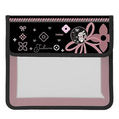 Папка для тетрадей А5 на липучке "Кокетка" 1 отделение (094434) 05065 Хатбер