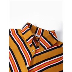 Платье миди женское MINAKU: Enjoy, жёлтое, размер 42