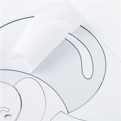 Наклейки интерьерные детские TAKE IT EASY «Слоник», декор на стену, панно, 61×80 см