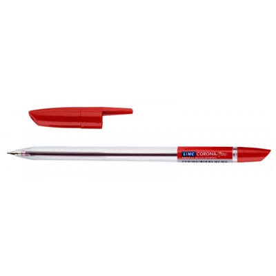 Ручка шариковая LINC "Corona" красная 0.7мм 3002N LINC