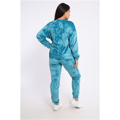 Костюм с брюками велюровый 635П НАТАЛИ, 1225348