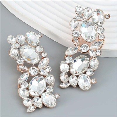 Серьги длинные на гвоздиках арт. 13 1638 (id 267285)