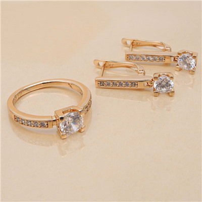 XUPING Кольцо/Серьги с английским замком арт. 58 0752 (id 289754)