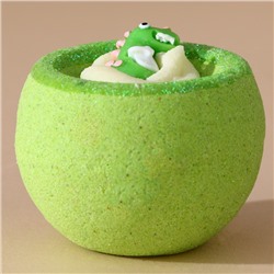 Бомбочка с игрушкой ЧИСТОЕ СЧАСТЬЕ «Динозавр», 130 г, Новый Год