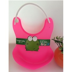 Слюнявчик силиконовый Nicole Baby