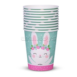 Набор посуды одноразовой "Зайка" стаканы (10 шт.)