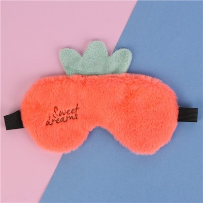 Маска для сна Sweet dreams, оранжевая