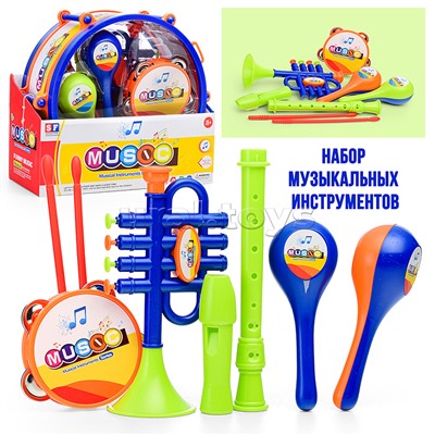 Набор музыкальных инструментов "Музыкальное детство" в коробке