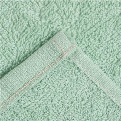 Салфетки махровые «Этель. Маме», 30×30 см, 4 шт., 100% хлопок, 340 г/м², зелёные/розовые