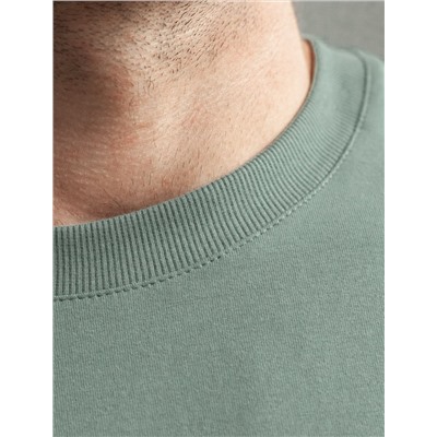 Футболка базовая полуприлегающая из премиального хлопка с эластаном