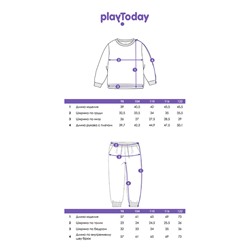 Комплект с принтом "Холодное сердце" для девочки: толстовка, брюки