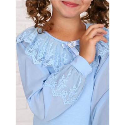 Джемпер Фея дл.рукав детский (Голубой)