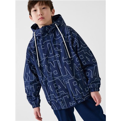 Куртка текстильная с полиуретановым покрытием для мальчиков (ветровка)