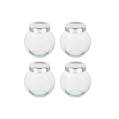 Набор банок для специй 4шт., 200мл, стекло VETTA