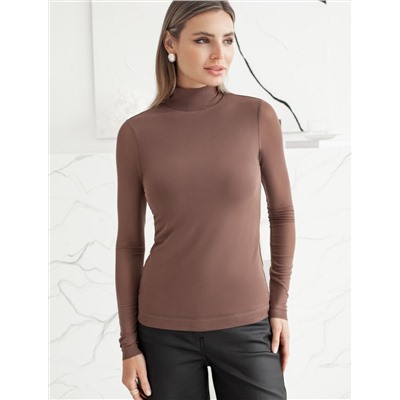 Водолазка с прозрачными рукавами