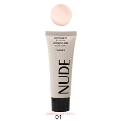Farres Крем тональный NUDE BB тон 01 фарфоровый 40 мл 4001