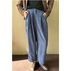 Брюки-бананы  VELVET086/04/Синий