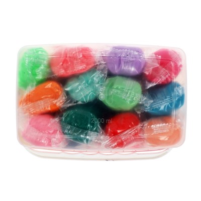 Тесто для лепки, 25 цветов, 1500 г, «Игротека», в пластиковом контейнере, аксессуары в ПОДАРОК