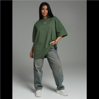 Футболка Марта (Оливковый)