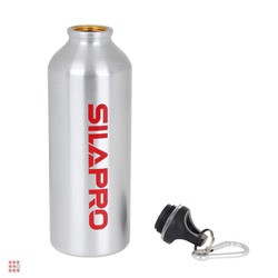 Бутылка для воды велосипедная, 21х6.5см, 500мл, алюминий