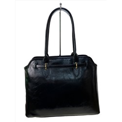 Женская сумка из искусственной кожи, цвет черный