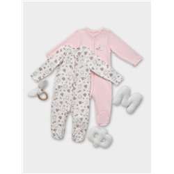 КОМБИНЕЗОН НАТЕЛЬНЫЙ ДЕТСКИЙ (2ШТ.) 14005-2
