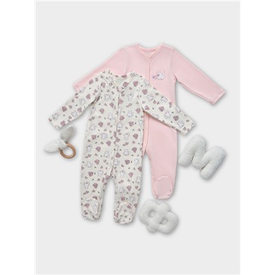 КОМБИНЕЗОН НАТЕЛЬНЫЙ ДЕТСКИЙ (2ШТ.) 14005-2