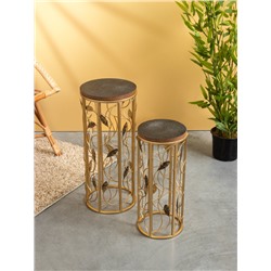 Подставка для цветов «Финч», набор 2 шт., d=25 см, d=20 см