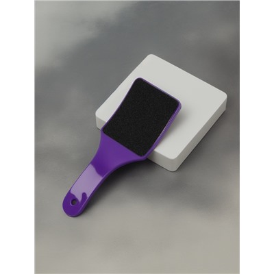 Пилка для пяток, эргономичная, наждачная, двусторонняя, 15 см, МИКС