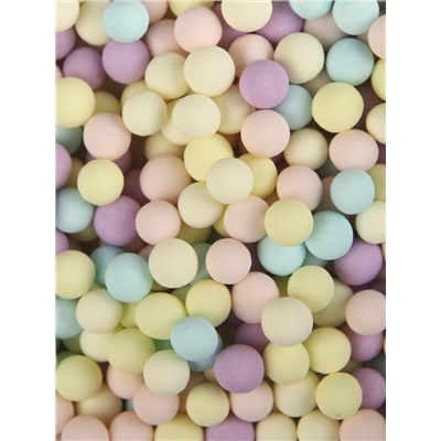 Кондитерская посыпка «Шарики», 4 мм, пастельный микс, 50 г