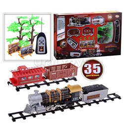 Железная дорога "Мой поезд" р/у, на батарейках, 35 деталей, в коробке