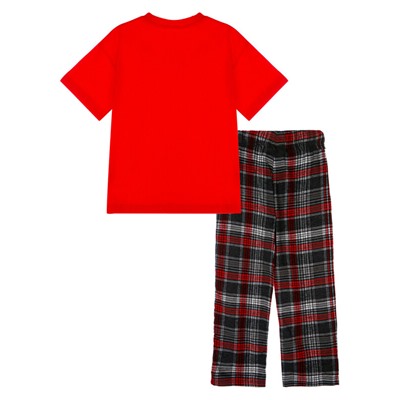 Комплект для мальчиков: брюки текстильные, фуфайка трикотажная (футболка)