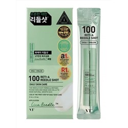 VT Cosmetics Антивозрастная бустер-сыворотка для лица с микроиглами и ретинолом / Reti-A Reedle Shot 100 Stick, 10 x 2 мл