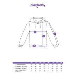Толстовка трикотажная для девочек
