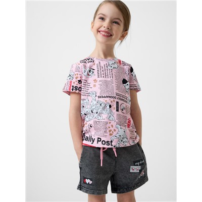 Шорты трикотажные для девочек